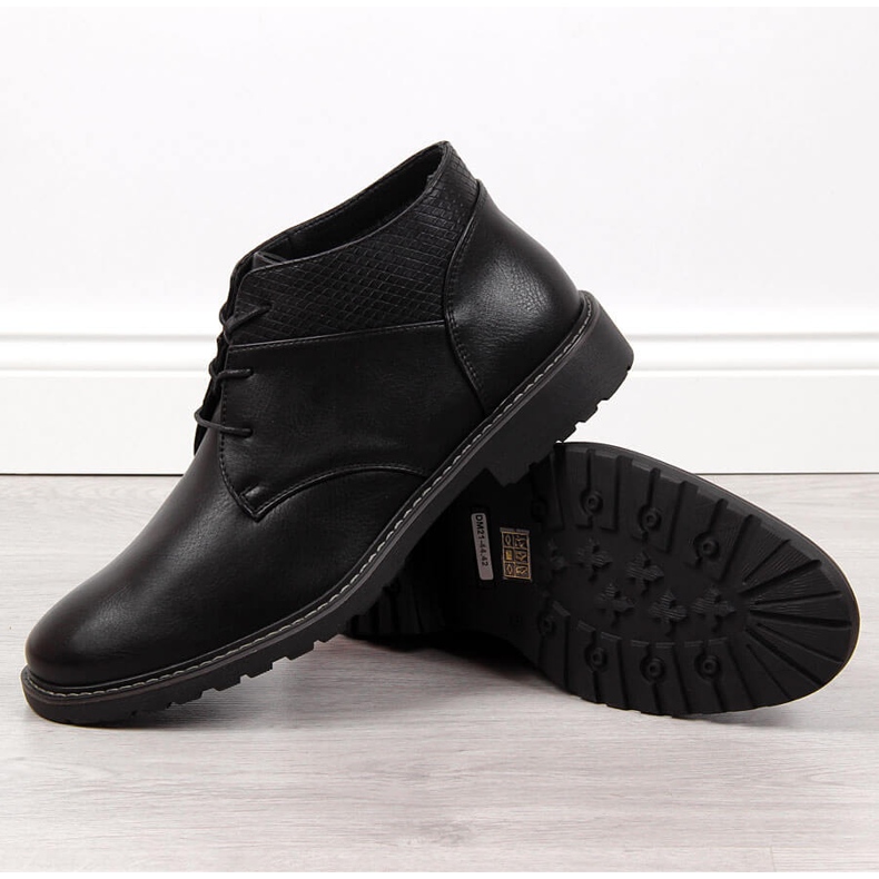Scarpe casual da uomo Nowacki nere isolate nero 2