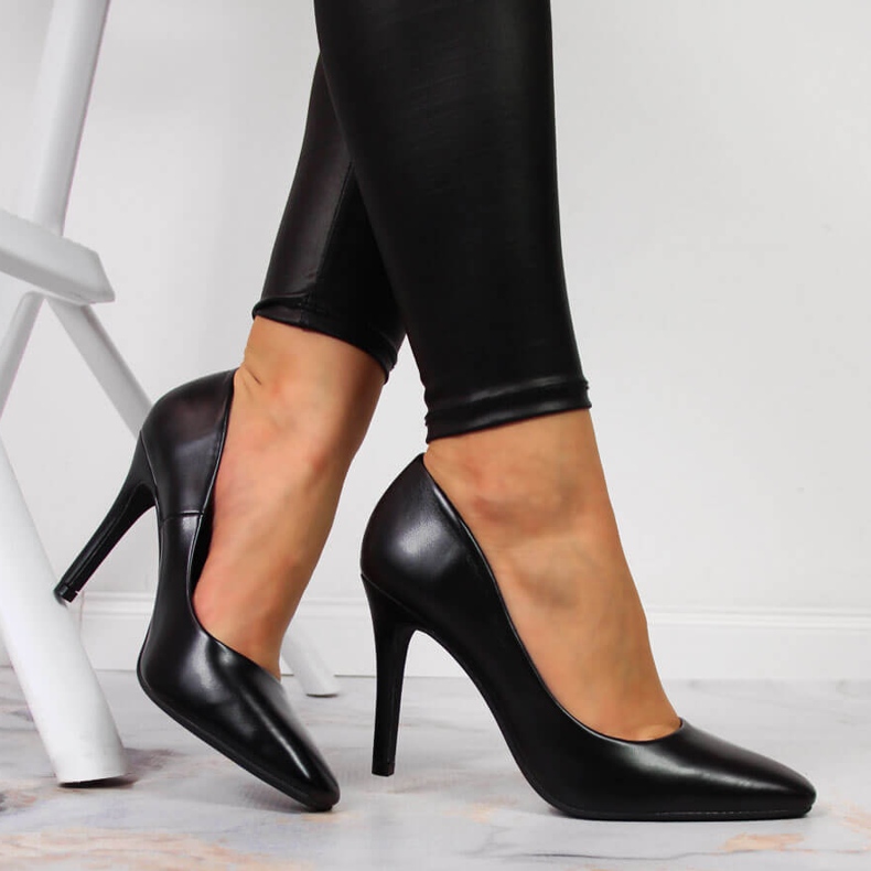 Décolleté con tacco alto Seastar nero 1