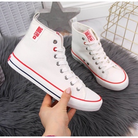 Sneakers Big Star bianche in tessuto JJ274127 bianco 1