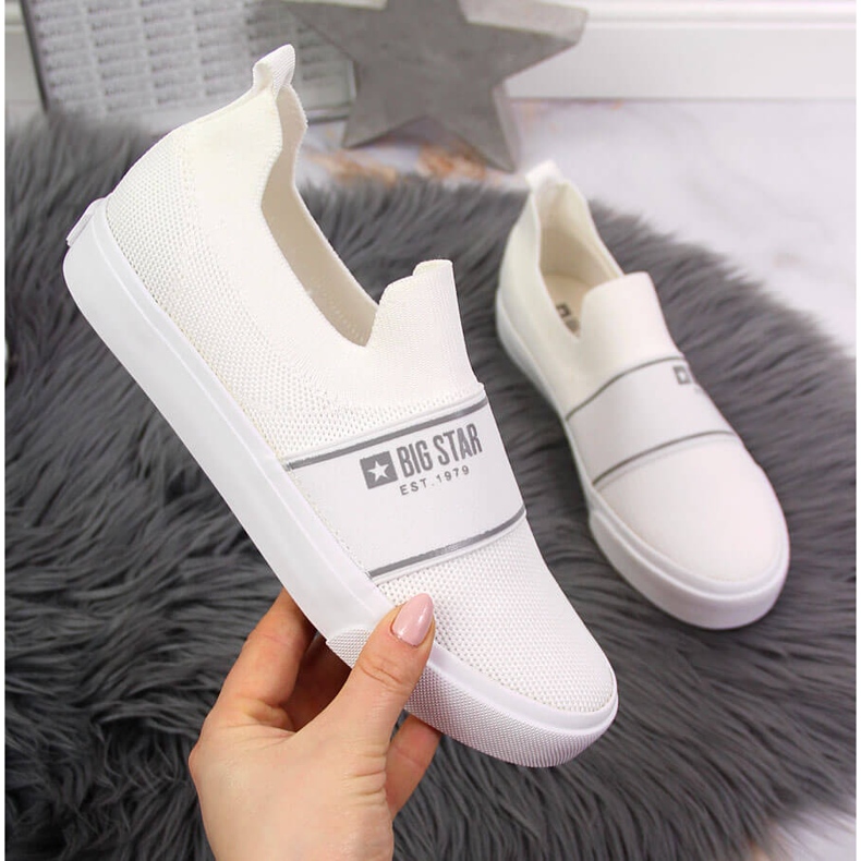 Slip on sneakers bianche Big Star JJ274092 bianca 1