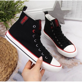 Sneakers Big Star in tessuto nero JJ274126 1