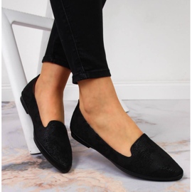 Scarpe da donna nere lordsy di Sergio Leone nero 1