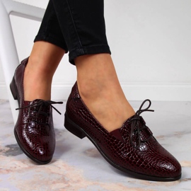 Scarpe laccate marroni Potocki marrone 1