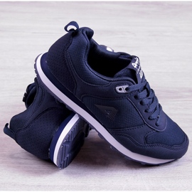 Scarpe sportive da uomo blu navy American Club 2