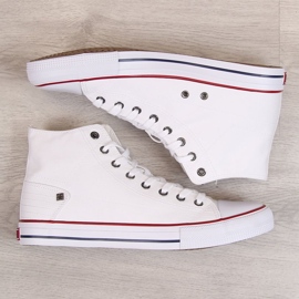 Sneakers alte bianche da uomo Big Star DD174251 bianca 1