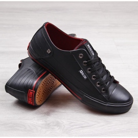 Sneakers da uomo in ecopelle nere Big Star DD174259 nero 1
