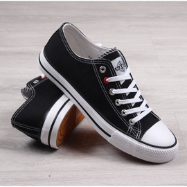 Sneakers basse da uomo, nere NEWS nero 2