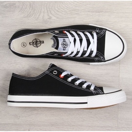 Sneakers basse da uomo, nere NEWS nero 1