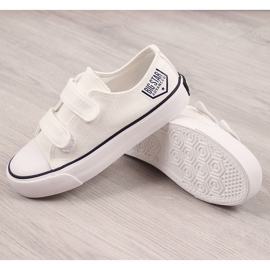 Sneakers bianche da bambino con velcro Big Star FF374061 bianca 1