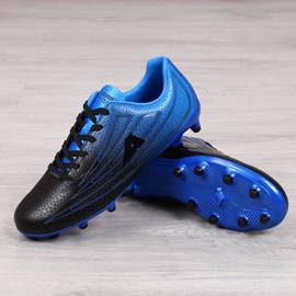 Scarpe da calcio da uomo nere e blu American Club nero blu 2