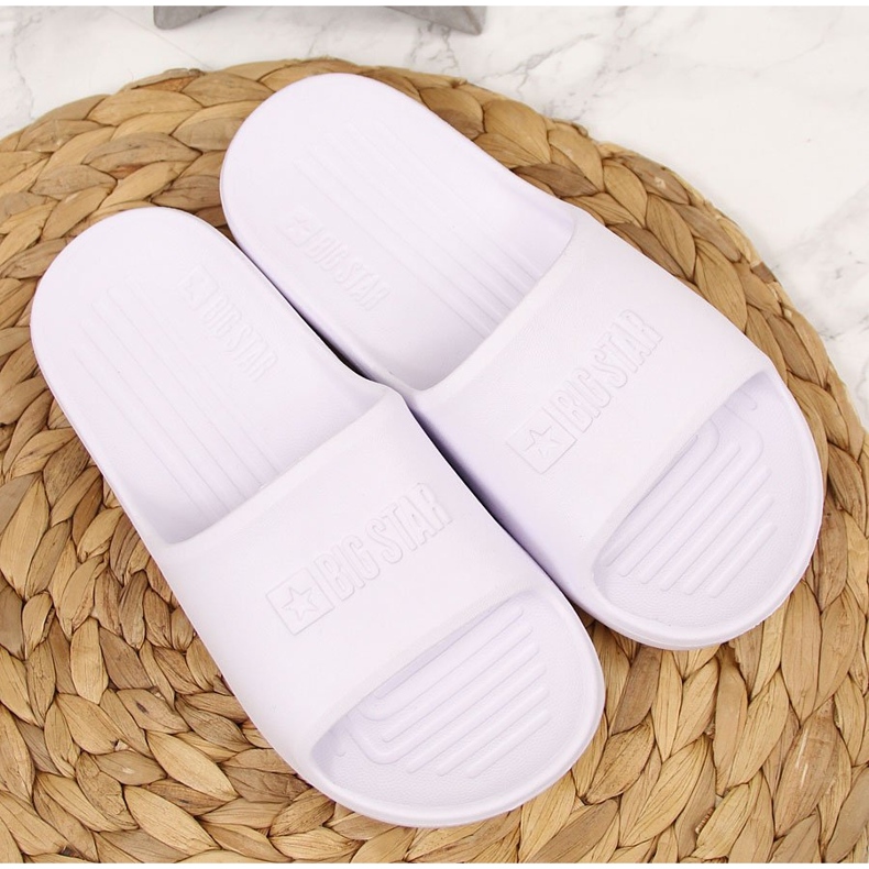 Ciabatte in gommapiuma bianche per bambini Big Star GG374811 bianco 1