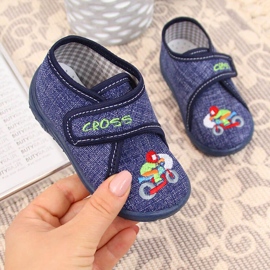 Pantofole da casa Nazo blu navy 1