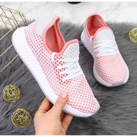 Scarpe da running rosa American Club 2