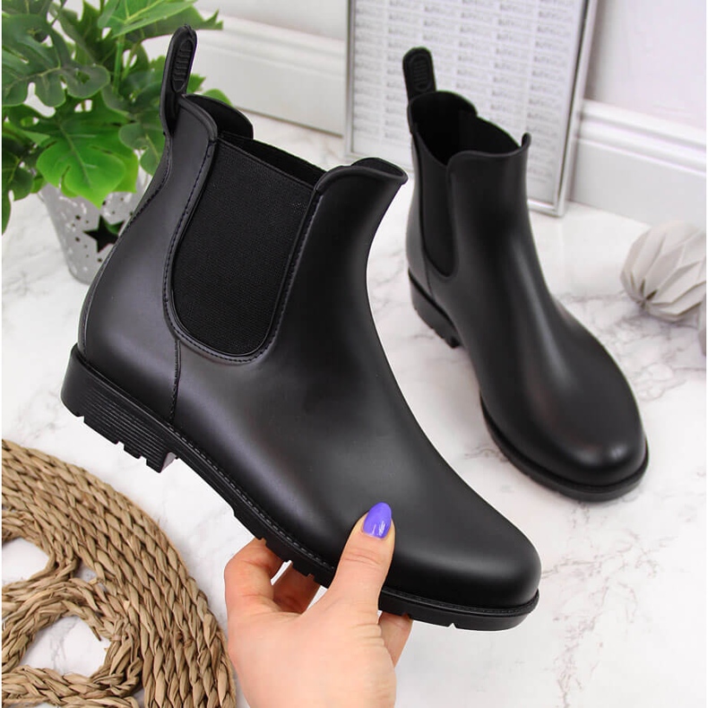 Stivali Jodhpur neri da donna American Club nero 2