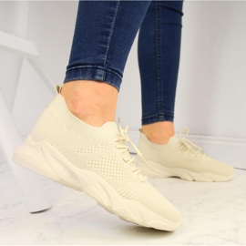 Calzini da donna Filippo beige scarpe sportive 2