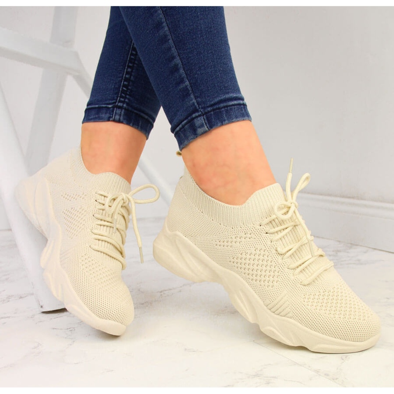 Calzini da donna Filippo beige scarpe sportive 1