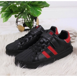 Scarpe sportive per bambini con velcro Big Star GG374022 nere nero 2