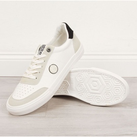 Scarpa bassa da uomo in ecopelle bianca Big Star II174009 bianco 1