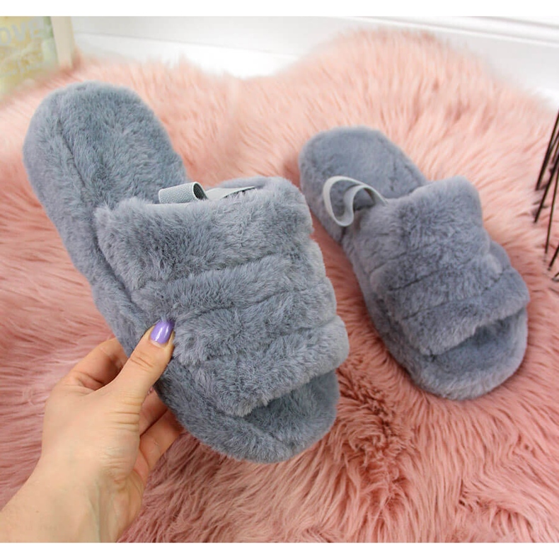 Pantofole da donna grigie Seastar home grigie grigio 2