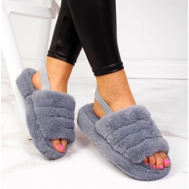 Pantofole da donna grigie Seastar home grigie grigio 1