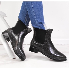 Galosce da donna nere e argento, T.Sokolski nere e argento nero d'argento 1