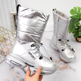 Doposci per bambini sulla piattaforma argento Tom.m 1