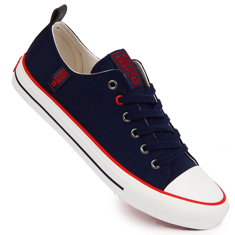 Sneakers basse da uomo blu navy Big Star JJ174060 1