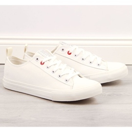 Sneakers basse da uomo bianche Big Star JJ174001 bianco 1