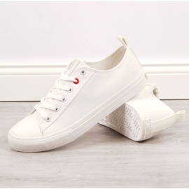 Sneakers basse da uomo bianche Big Star JJ174001 bianca 2