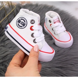 Sneakers bianche per bambini Big Star HH374187 bianco 1