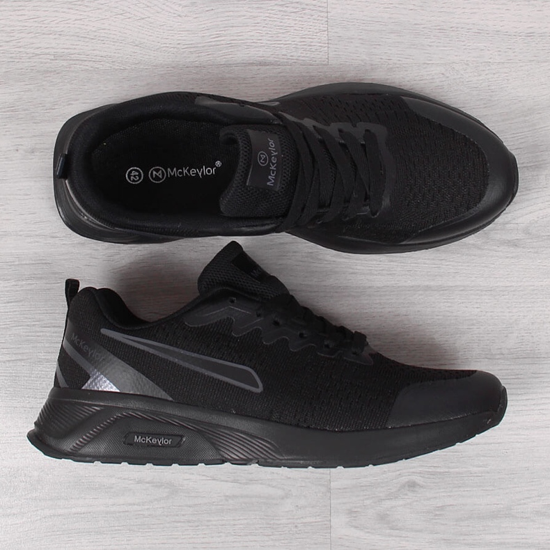 Scarpe sportive da uomo McKeylor nere nero 1