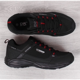 Scarpe sportive da trekking da uomo impermeabili DK nero 1