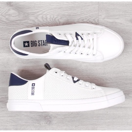 Similpelle bianca da uomo Big Star JJ174226 2