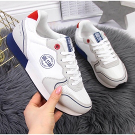Scarpe sportive in pelle PU bianca Big Star JJ274280 1