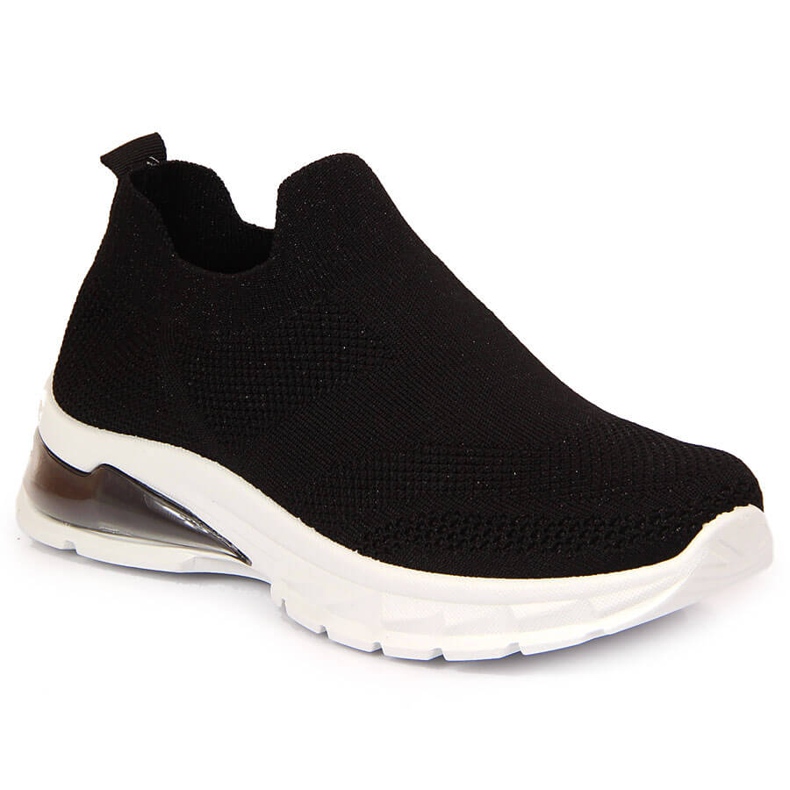 Le scarpe sportive da donna scivolano su Potocki nero 2