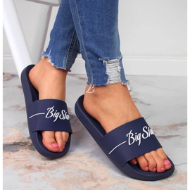 Ciabatte sportive blu navy Big Star JJ274A299 1