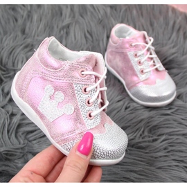 Scarpe da bambina rosa lucido Kornecki 6767 1