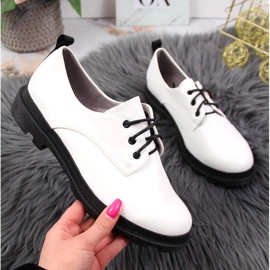 S.Barski Scarpe stringate da donna bianche di S. Barski bianco 1
