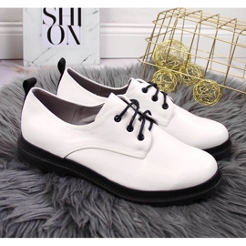 S.Barski Scarpe stringate da donna bianche di S. Barski bianco 2