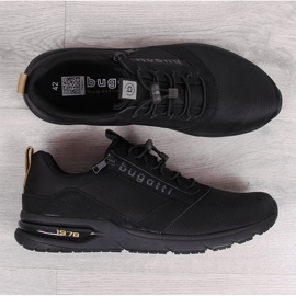 Scarpe casual da uomo Bugatti nere 1