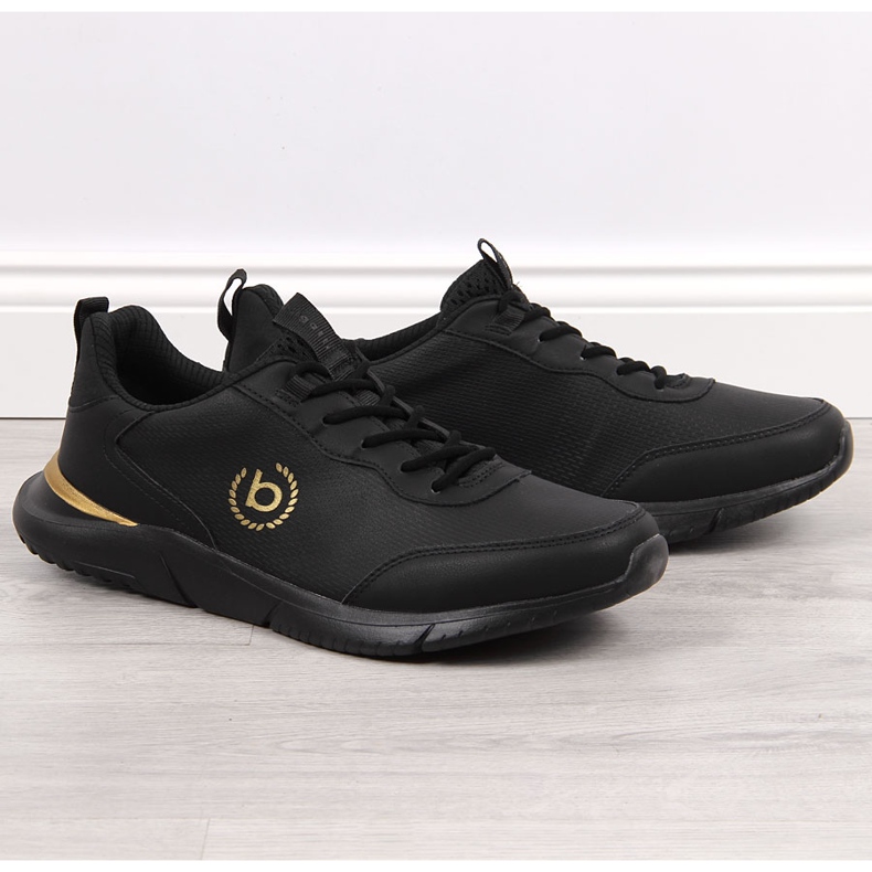 Scarpe sportive casual da uomo Bugatti nere nero 1