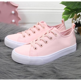 Sneakers Atletico rosa in gomma 2