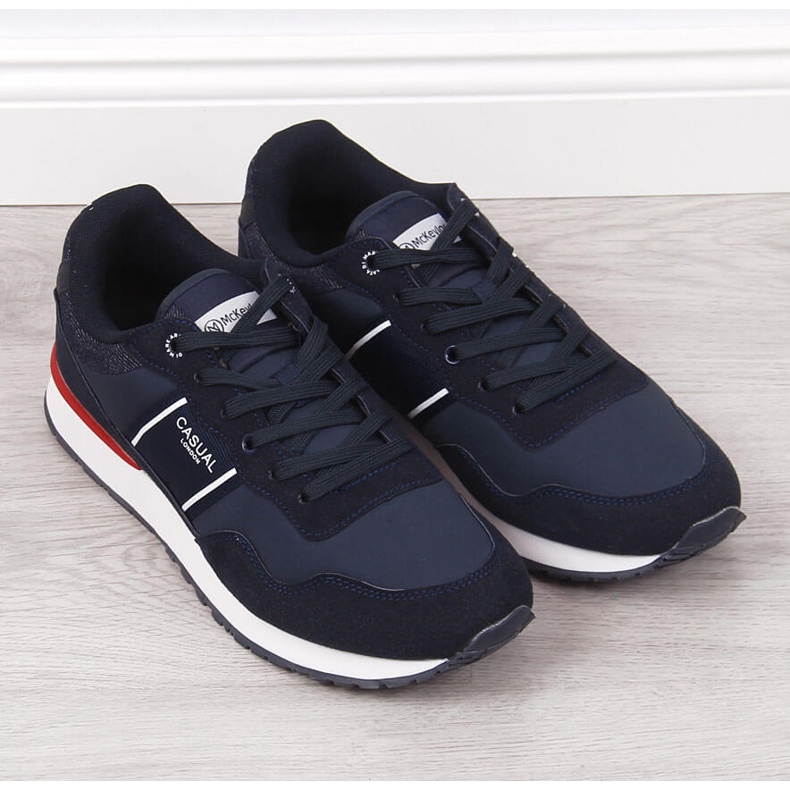 Scarpe casual da uomo McKeylor blu navy 2