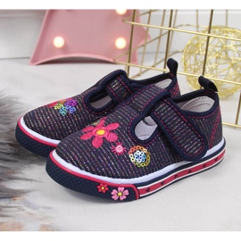 Sneakers Atletico blu navy per ragazze 2