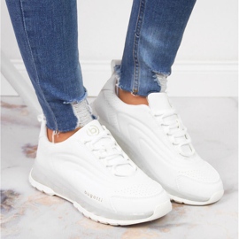 Scarpe sportive da donna Bugatti JJ253094 bianche bianca 2