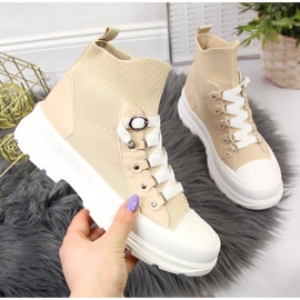 Sneakers alte da donna beige Atletico 1