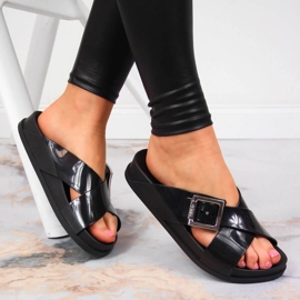 Ciabatte da donna meliski nere Zaxy JJ285055 nero 1