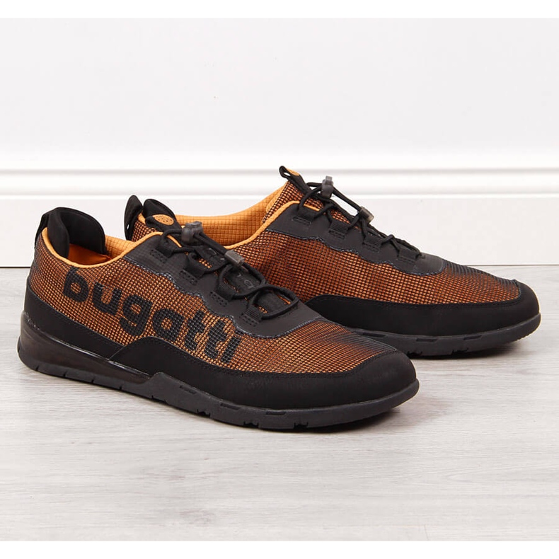 Scarpe sportive da uomo, slip-on Bugatti JJ153032 marrone 1