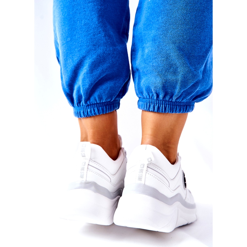 Scarpe sportive sulla piattaforma Big Star II274314 Bianco 1