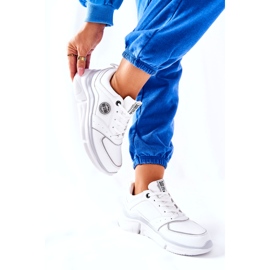 Scarpe sportive sulla piattaforma Big Star II274314 Bianco bianca 2